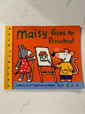 Maisy Goes to Preschool - Orange Kids Book